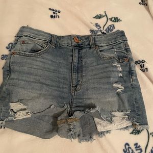 american eagle jean shorts